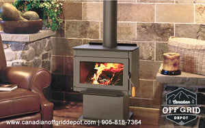Indoor Wood Burning Stove for Off-Grid Living