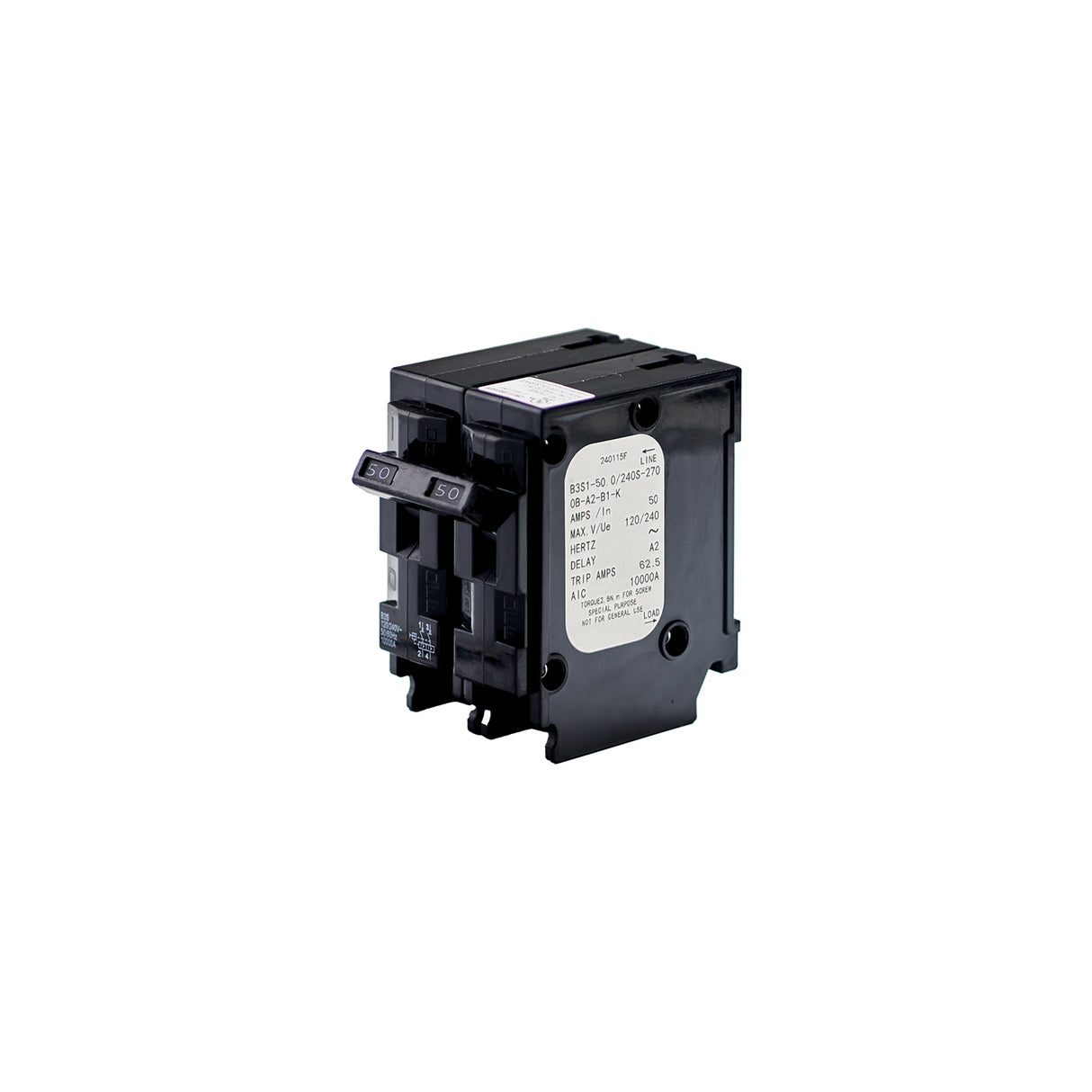 BSB 50A AC Circuit Breaker (Compatible with EG4 12kPV Hybrid Inverter) - Canadian Off Grid
