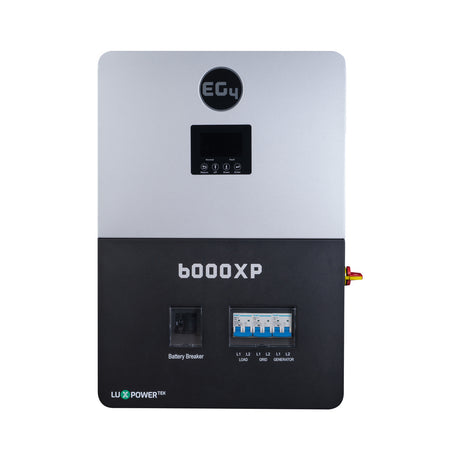 EG4 6000XP Off Grid| 8000W PV  Input | 6000W Output | 48V 120/240V Split Phase | All-In-One Solar Inverter - Canadian Off Grid