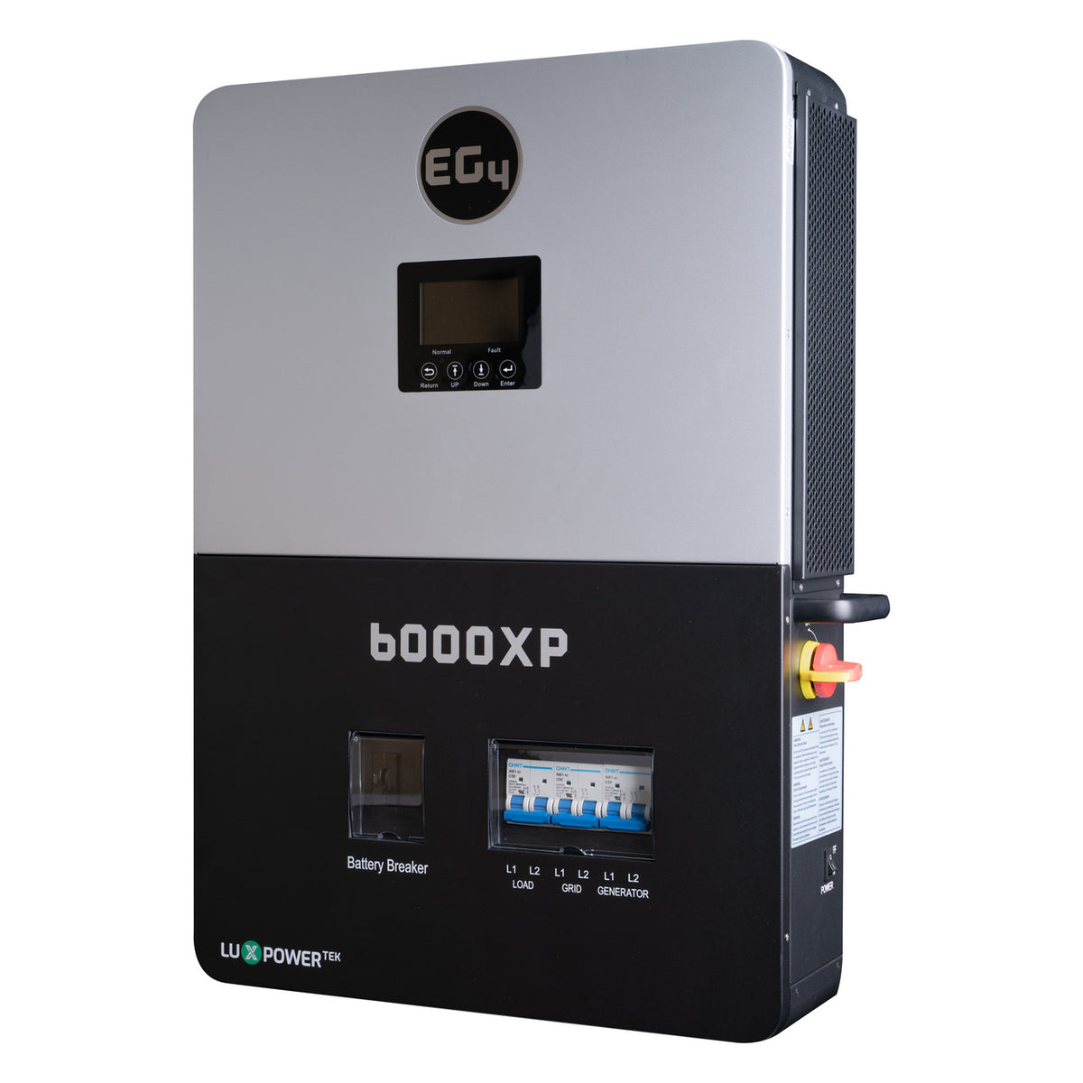 EG4-6000xp Off-Grid Inverter + EG4-WallMount Indoor Battery 14.3kWh ...