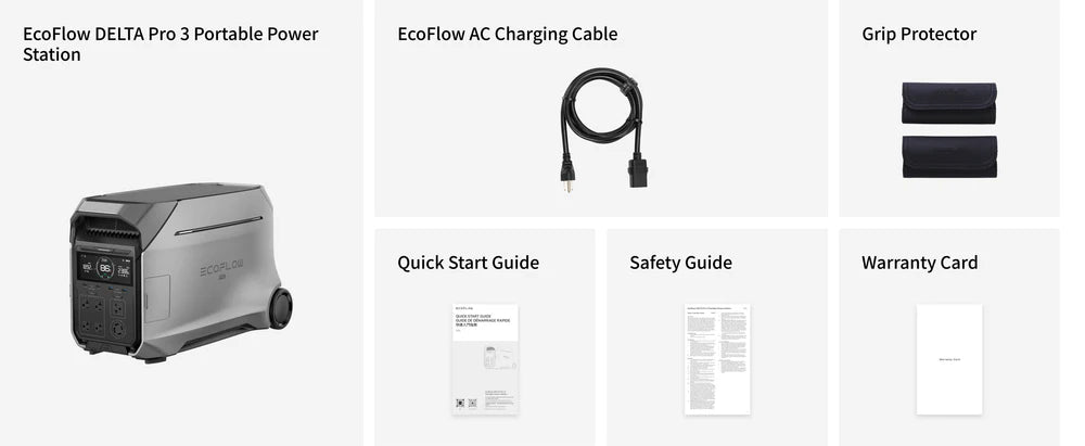 EcoFlow DELTA Pro 3 Portable Power Station - Canadian Off Grid