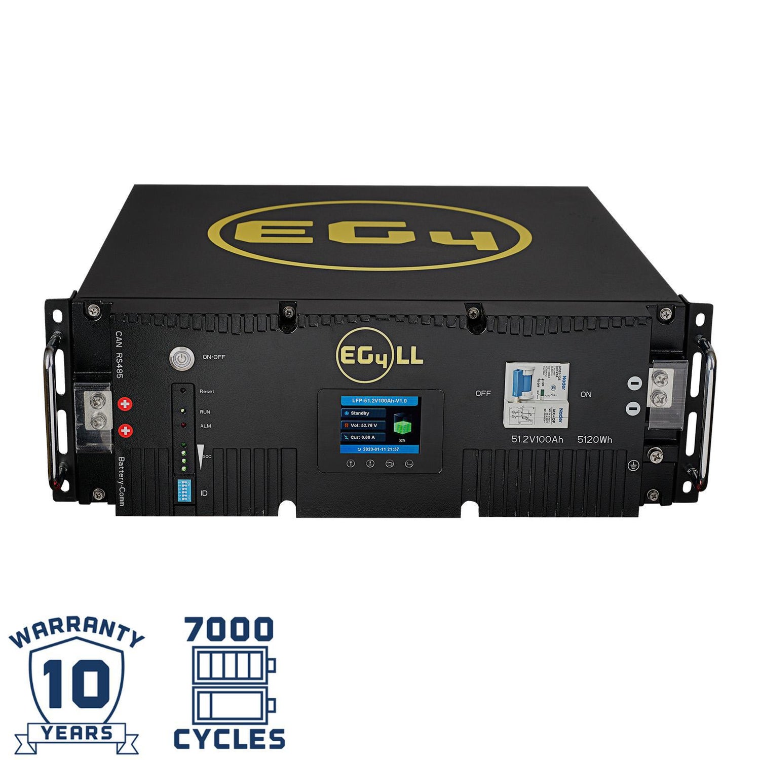 EG4-LL-S  Lithium Battery (V4) | 48V 100AH | Server Rack Battery | UL1973, UL9540A - Canadian Off Grid
