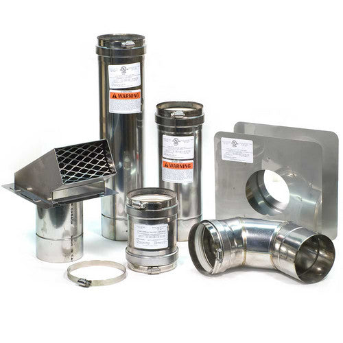 Eccotemp Builder Series Indoor 6.8 GPM Liquid Propane Tankless Water Heater w/ 4" Horizontal Vent Kit - Canadian Off Grid
