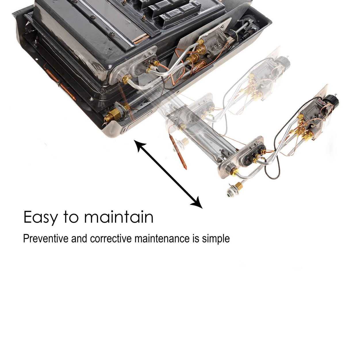 Martin Direct Vent Propane Wall Heater MDV8P  (8,000 BTU)