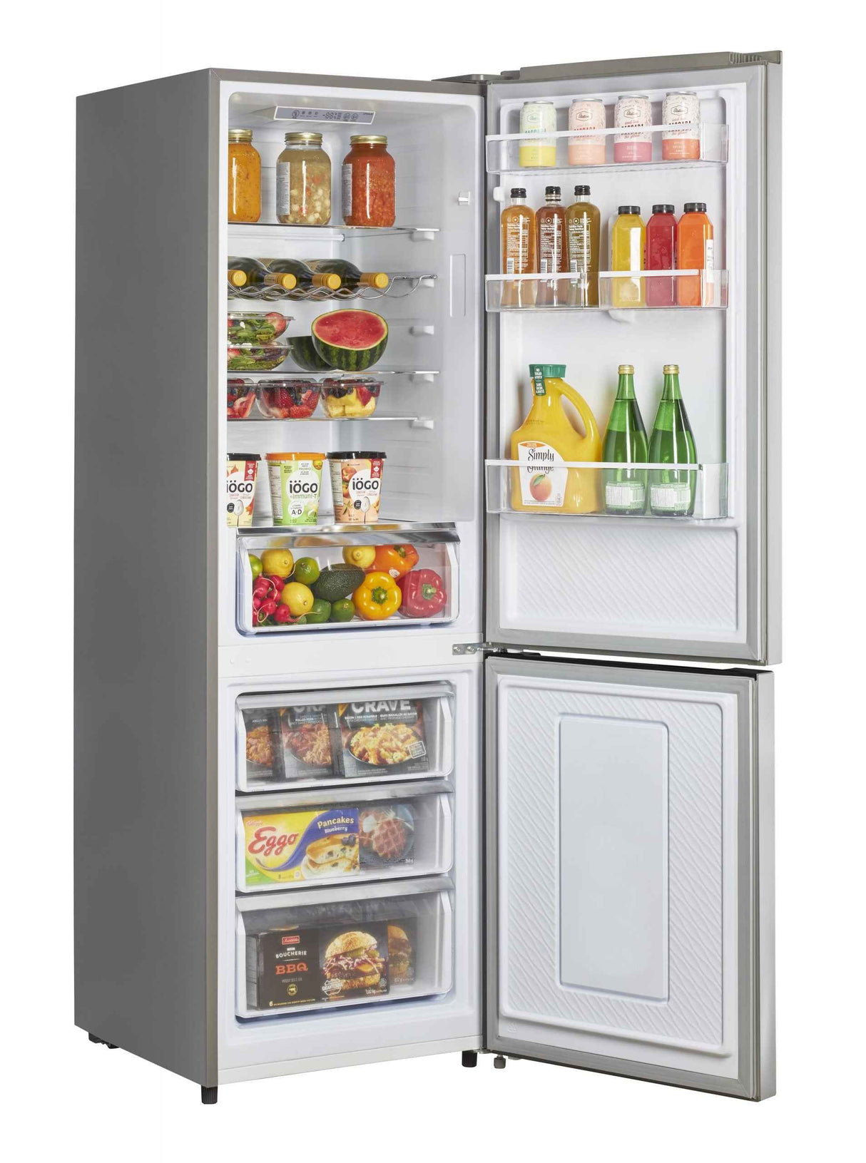 Prestige by Unique 12 cu. ft. Electric Bottom-Mount Refrigerator