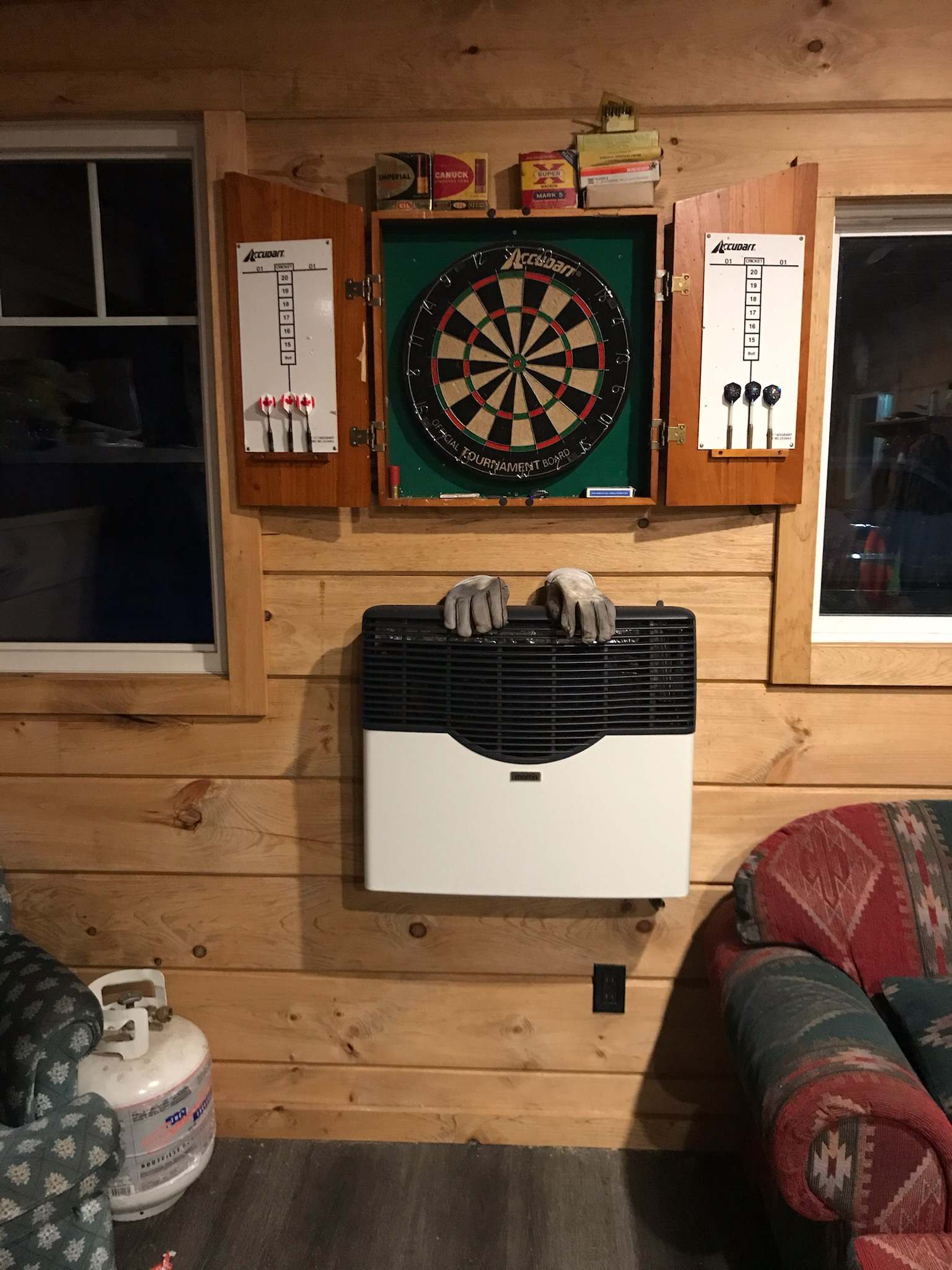 MDV20P 20k BTU Martin Wall Heater Installation - Canadian Off Grid