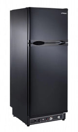 Unique 8 Cu/Ft Propane Refrigerator - Black / Carbon Monoxide Interlock (Scratch & Dent)