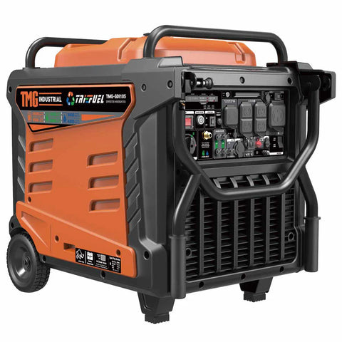 10.5KW Portable Inverter Generator for Home, RV, and Off-Grid Use – Hybrid Tri-Fuel, THD < 3% TMG-GDI105  2-wire starting