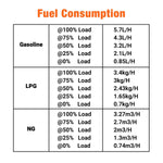 10.5KW Portable Inverter Generator for Home, RV, and Off-Grid Use – Hybrid Tri-Fuel, THD < 3% TMG-GDI105  2-wire starting