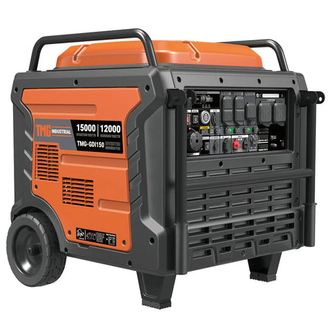 15KW Portable Inverter Generator for Home, RV Power, and Off-Grid Use with THD < 3% TMG-GDI150  2-wire starting