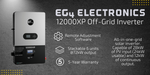 EG4 12000XP Off-Grid Inverter | 48V Split Phase | 24kW PV Input | 12kW Power Output