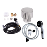 Eccotemp L10 Portable Outdoor Tankless Water Heater w/ EccoFlo Diaphragm 12V Pump and Strainer