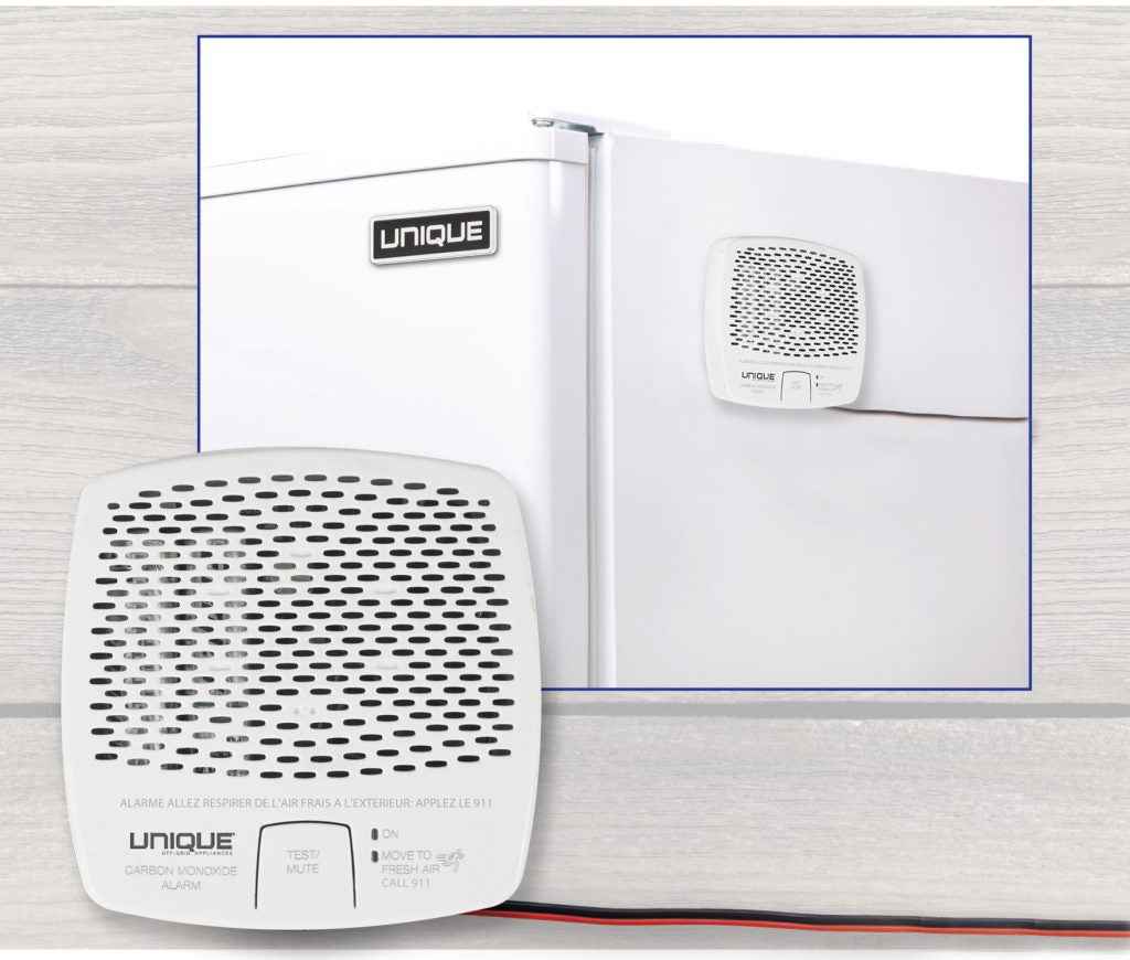 Propane Fridge Carbon Monoxide Alarm with Safety Shut-Off (Battery Powered)