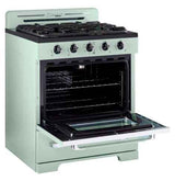 Classic Retro by Unique 30” Off-Grid Propane Range (Battery Ignition)
