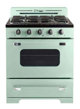 Classic Retro by Unique 30” Off-Grid Propane Range (Battery Ignition)