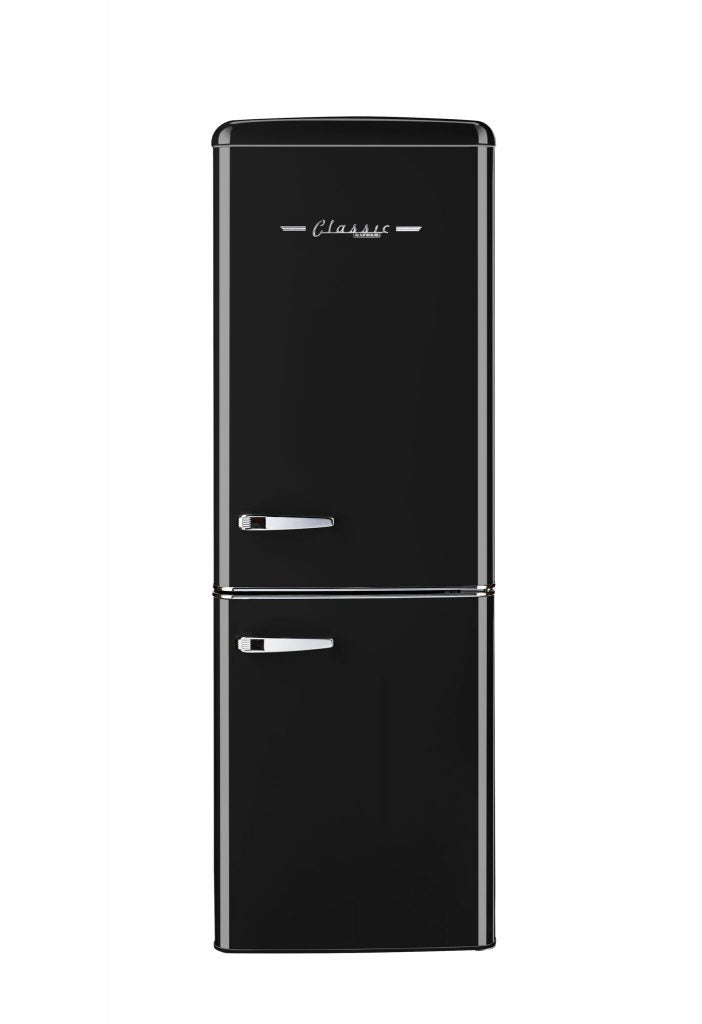 Classic Retro by Unique 7 Cu/Ft Bottom Mount Refrigerator