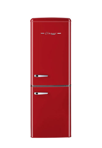 Unique 7 cu/ft Bottom Mount Retro Refrigerator