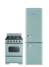 Classic Retro by Unique 9 Cu/Ft Bottom Mount Refrigerator