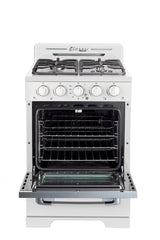 Classic Retro by Unique 24” Off-Grid Propane Range (Battery Ignition)
