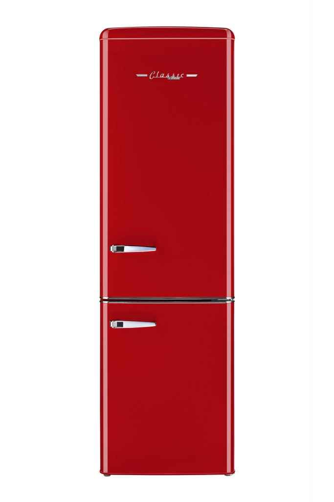 Classic Retro by Unique 9 Cu/Ft Bottom Mount Refrigerator