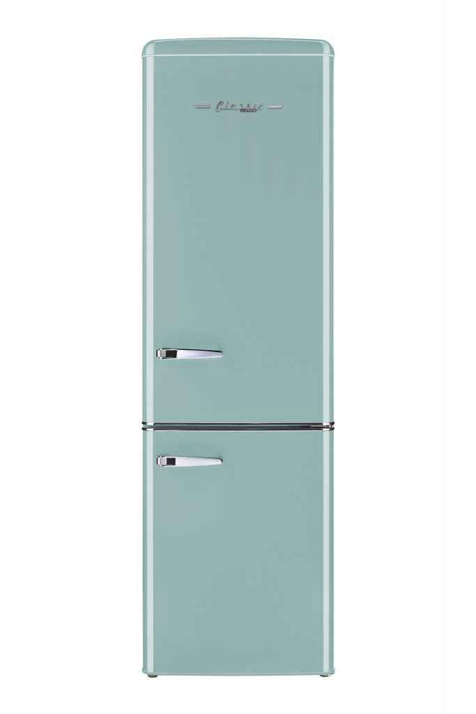 Classic Retro by Unique 9 Cu/Ft Bottom Mount Refrigerator