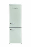 Unique 12 cu/ft Bottom Mount Retro Refrigerator