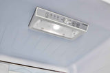 Classic Retro by Unique 12 Cu/ft Bottom Mount Refrigerator