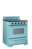 Retro 30” Electric Range with Convection Oven